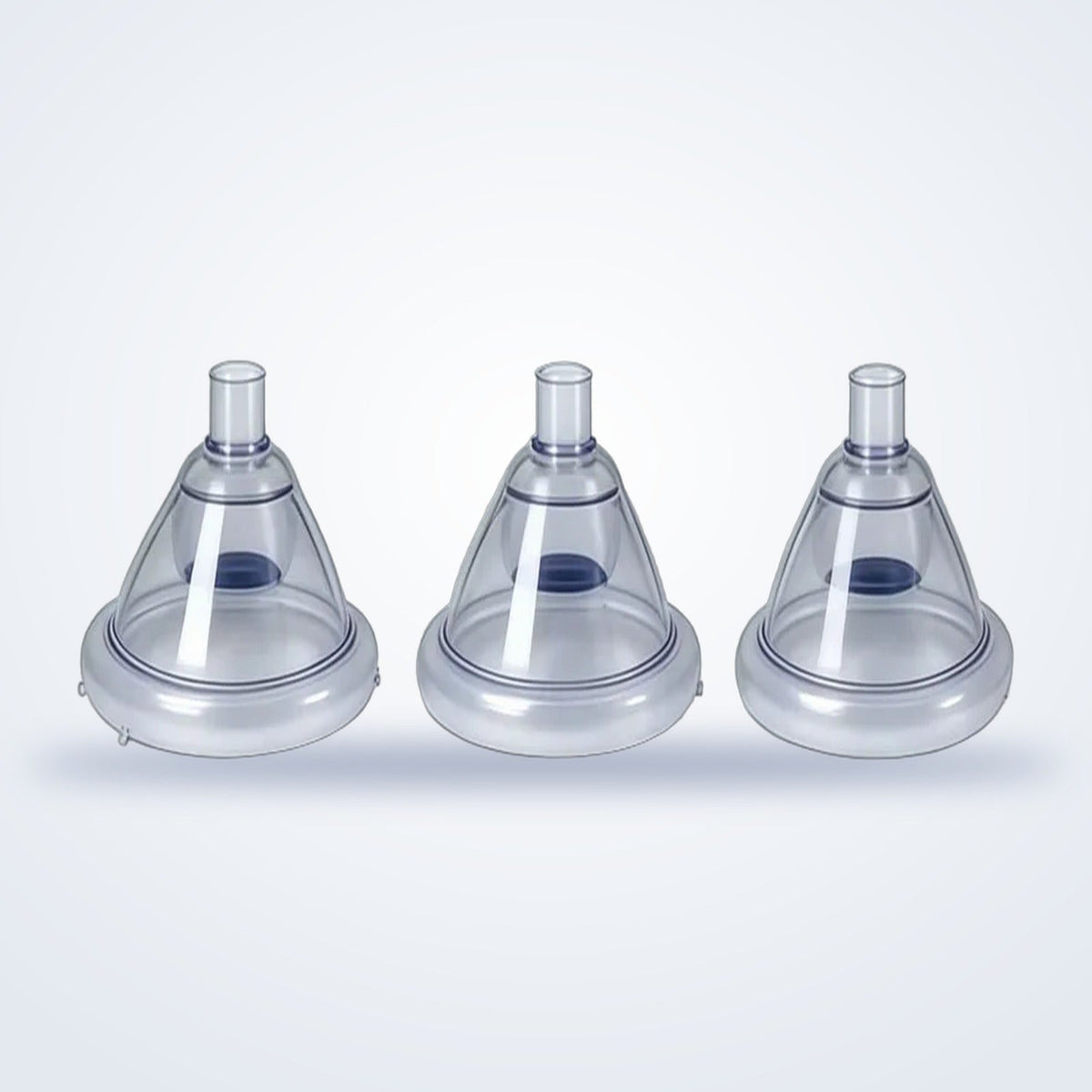 3 מסכות אטימה בגדלים שונים למכשיר העזר לחנק AirVac Pro