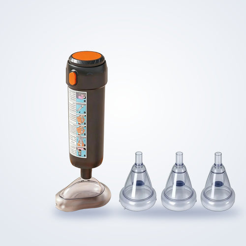 AirVac Pro™ – המכשיר ו-3 מסכות בגדלים שונים